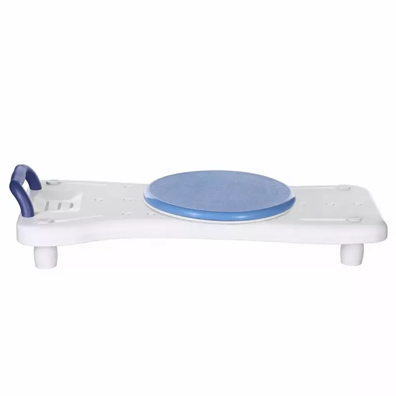 Vonios suolelis ActionMed LW400AM 2-in-1 su pasukamu perkėlimo disku, baltas, atsparus drėgmei, ergonomiška sėdynė, pakabinimo anga