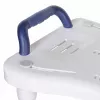 Vonios suolelis ActionMed LW400AM 2-in-1 su pasukamu perkėlimo disku, baltas, atsparus drėgmei, ergonomiška sėdynė, pakabinimo anga