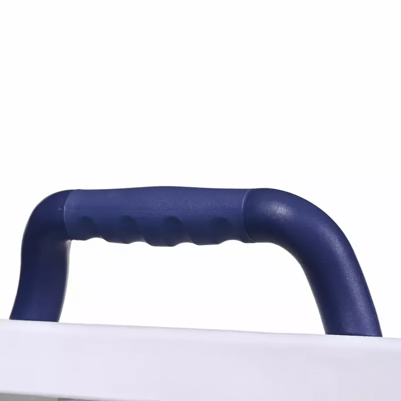Vonios suolelis ActionMed LW400AM 2-in-1 su pasukamu perkėlimo disku, baltas, atsparus drėgmei, ergonomiška sėdynė, pakabinimo anga