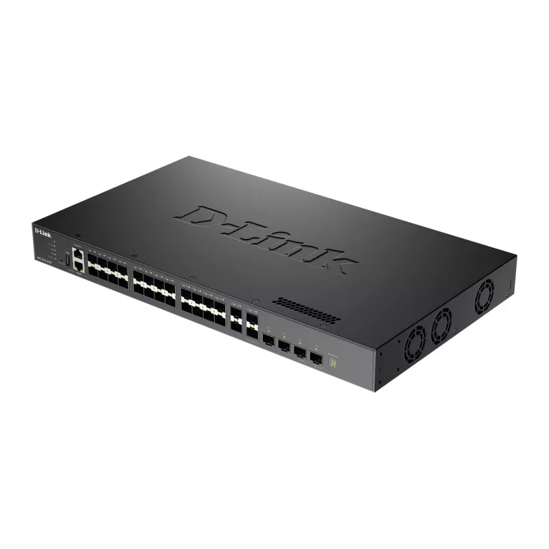 D-Link Layer 3 Stackable 10 Gigabit Managed Switches, Managed, L3, Full duplex, Rack mounting