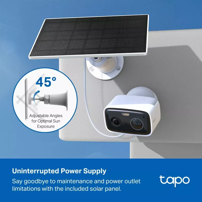 TP-Link Tapo C400 KIT Box IP apsaugos kamera Lauko 1920 x 1080 pikselių Sieninis