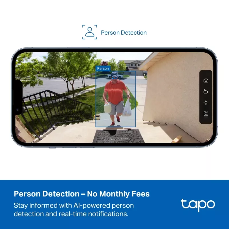 TP-Link Tapo C400 KIT Box IP apsaugos kamera Lauko 1920 x 1080 pikselių Sieninis