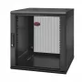 APC NetShelter WX AR112SH6 - 12U, 19 colių pataisų spinta, montavimas ant sienos, iš anksto surinkta, 600 mm gylio