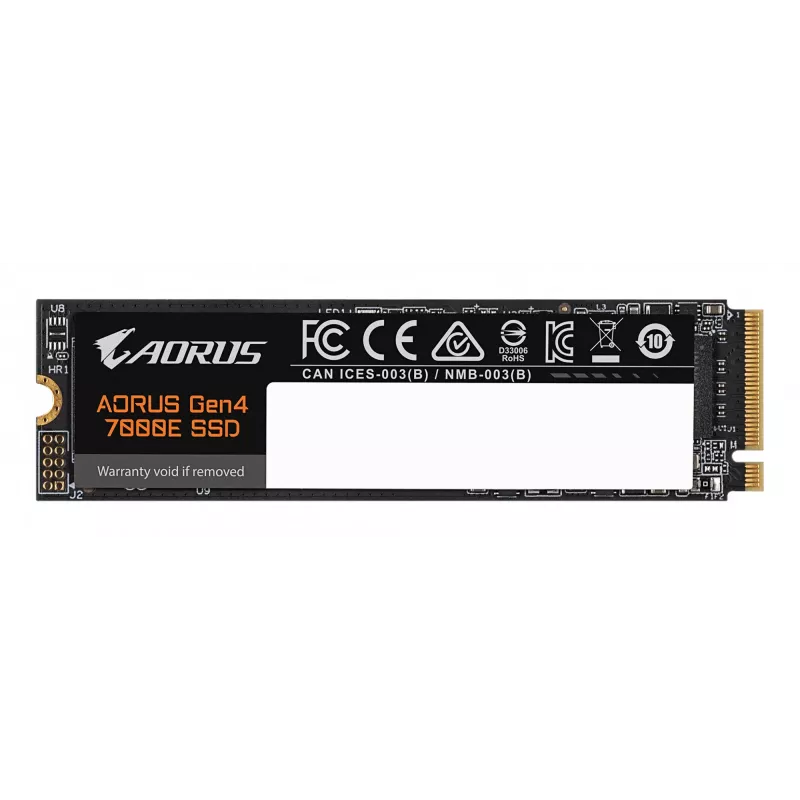 SSD M.2 2 TB GIGABYTE AORUS Gen4 7000E — PCIe 4.0 NVMe, 7100/6500 MB/s