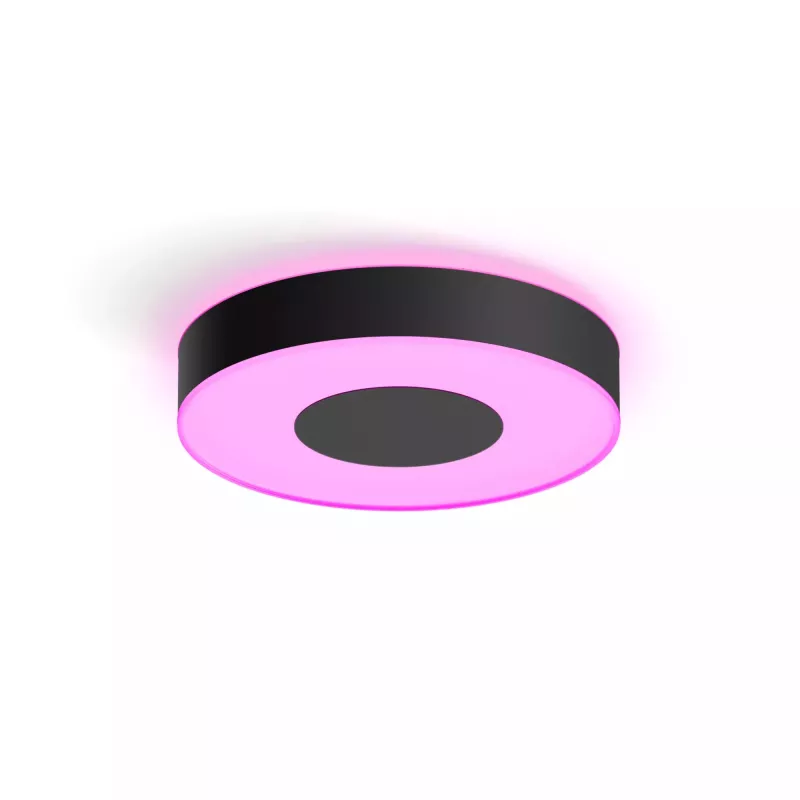 Išmanusis lubinis šviestuvas „Philips Hue Infuse“ juodas, Bluetooth, LED, Ø 381 mm, H 86 mm