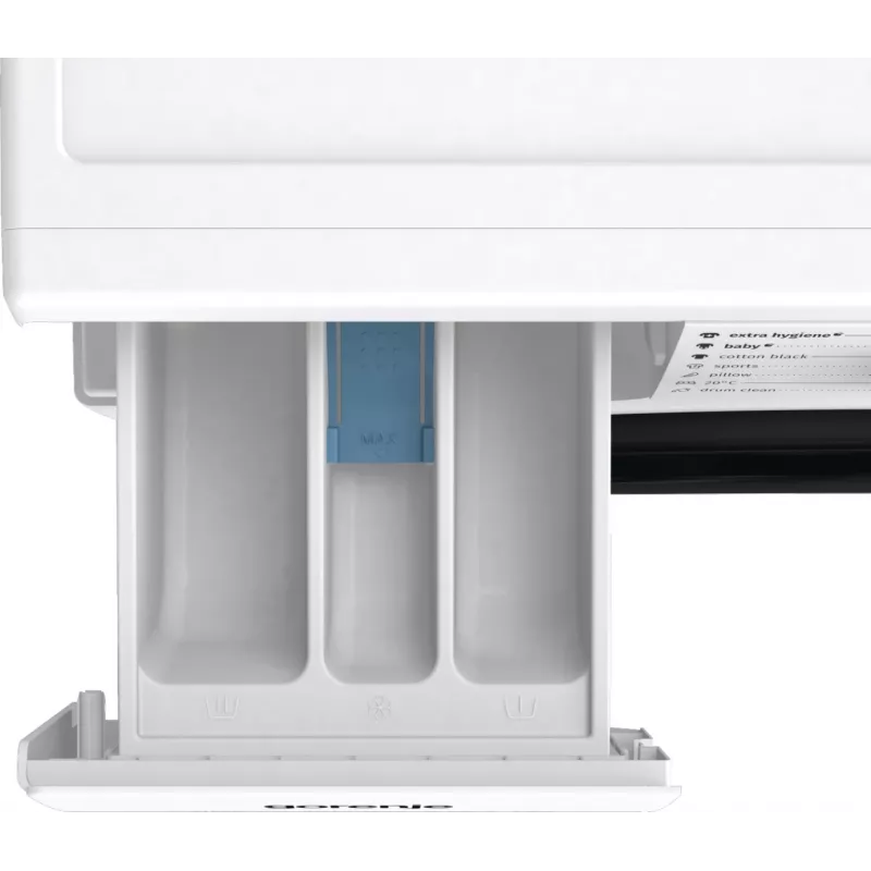 Gorenje skalbimo mašina WNHPI94A1PS BK070, priekinis įkrovimas, 9 kg, B, 75 dB, 1400 aps./min, A