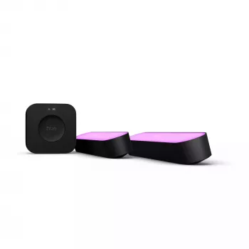 Philips Hue Play šviesos juostų pradinis rinkinys — 2 Play šviesos juostos + Hue Bridge Pro, Bluetooth, juoda, Type C kištukas