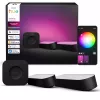 Philips Hue Play šviesos juostų pradinis rinkinys — 2 Play šviesos juostos + Hue Bridge Pro, Bluetooth, juoda, Type C kištukas