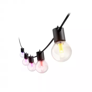 Philips Hue White and colour ambience Hue Festavia rutulinės lauko šviestuvų girliandos 14 m prailginimas