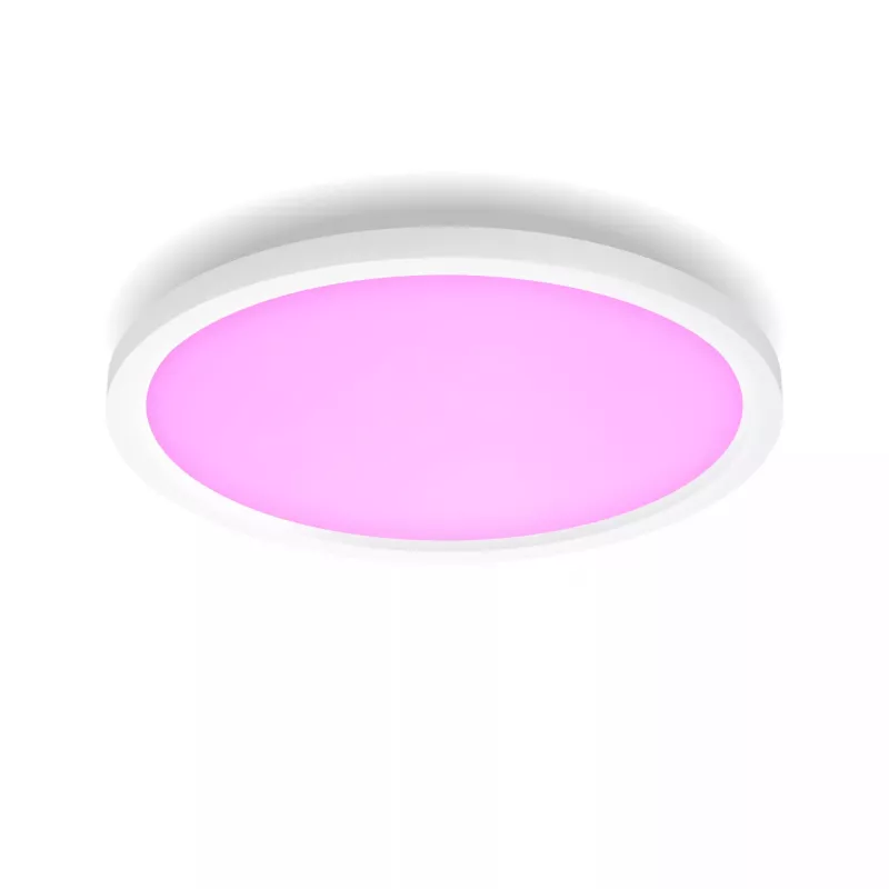 Philips Surimu Round Panel, išmanusis lubinis šviestuvas, Bluetooth/Zigbee, balta, aliuminis, įvairi, 2000 K