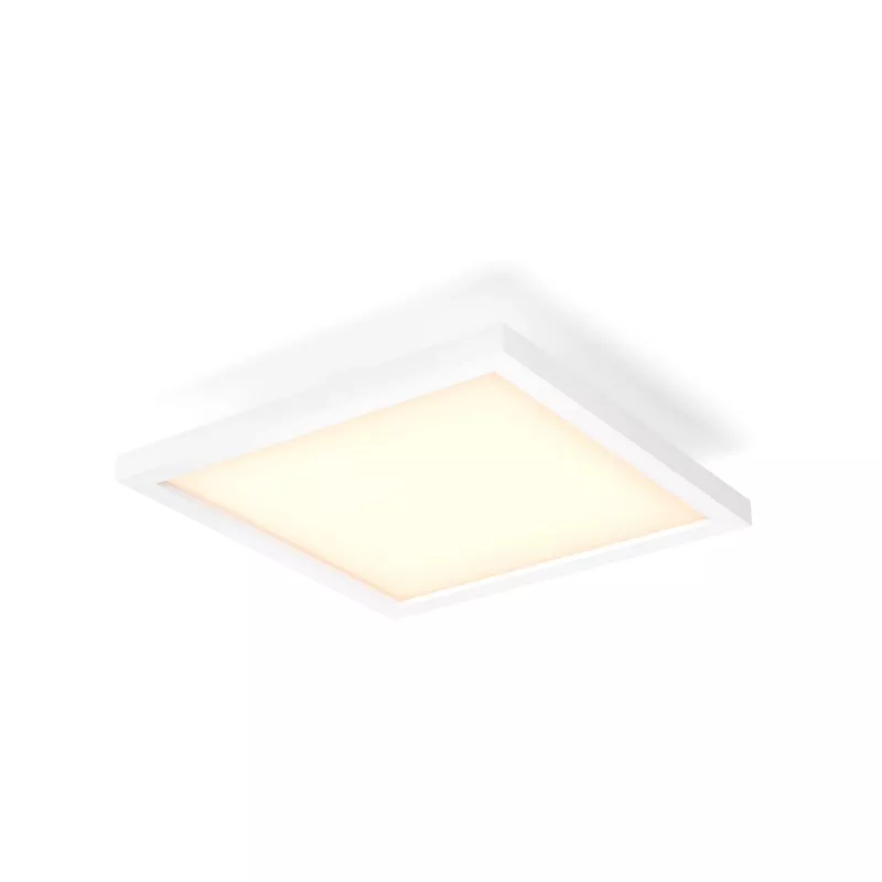 Philips Aurelle Square Panel Light, išmanusis lubinis šviestuvas, Bluetooth/Zigbee, balta, LED, aliuminis, kintama