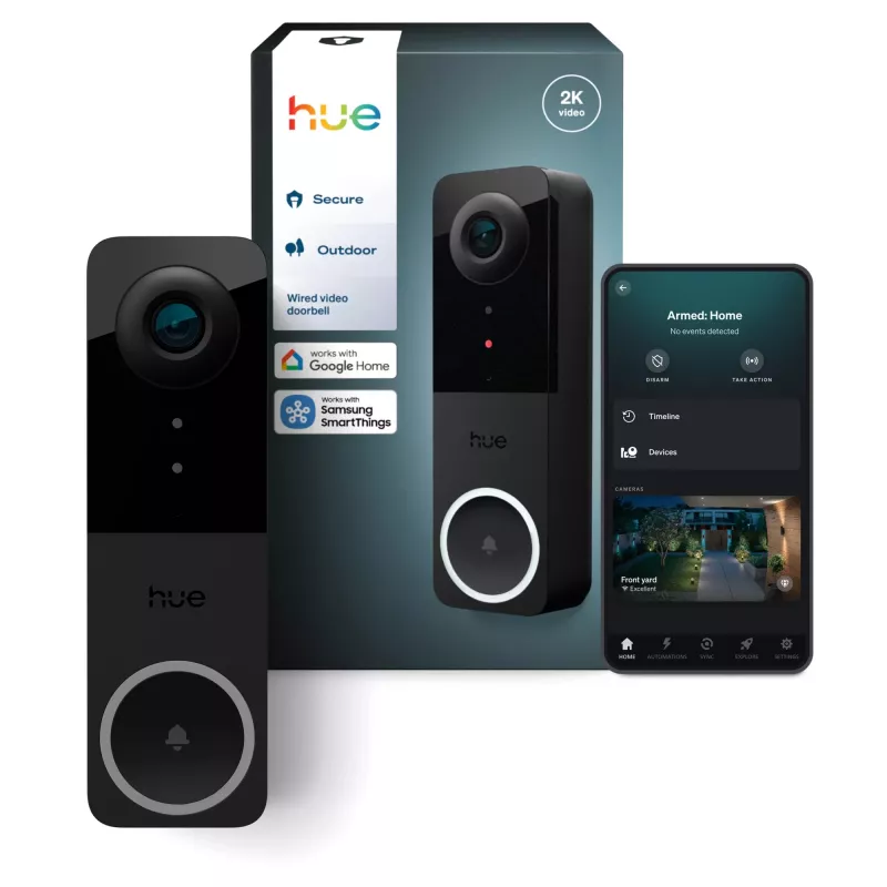 Philips Hue Secure laidinė vaizdo durų kamera