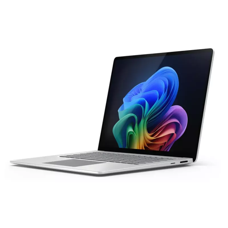 Nešiojamas kompiuteris Microsoft Surface Laptop 7 Copilot+ PC — Intel Core Ultra 7 266V, 15 colių (38,1 cm) lietimui jautrus, 16 GB RAM, 512 GB SSD, Wi‑Fi 7, Windows 11 Pro, Platina
