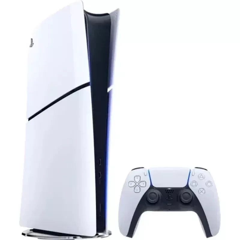 Sony Playstation 5 plonas Digital Edition 825 GB Wi-Fi Juoda, Balta