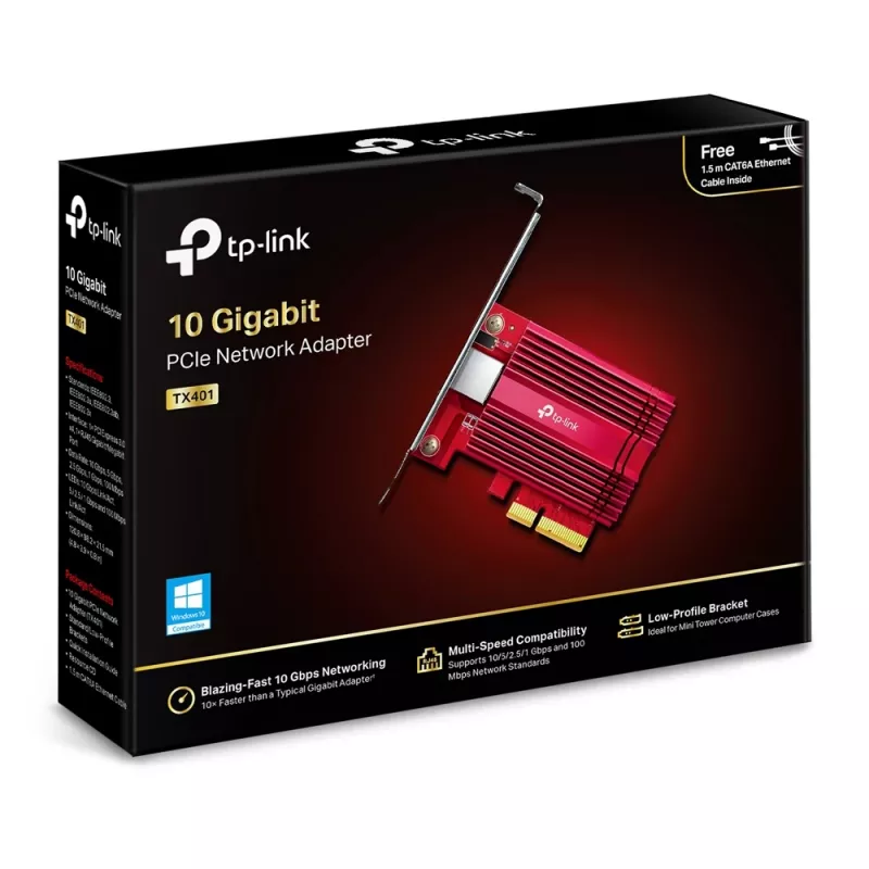 TP-Link TX401 tinklo plokštė Vidinė Ethernet 10000 Mbit/s