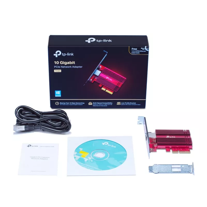 TP-Link TX401 tinklo plokštė Vidinė Ethernet 10000 Mbit/s