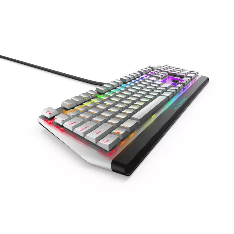 Alienware AW510K klaviatūra, skirta žaidimams, USB, juoda, balta
