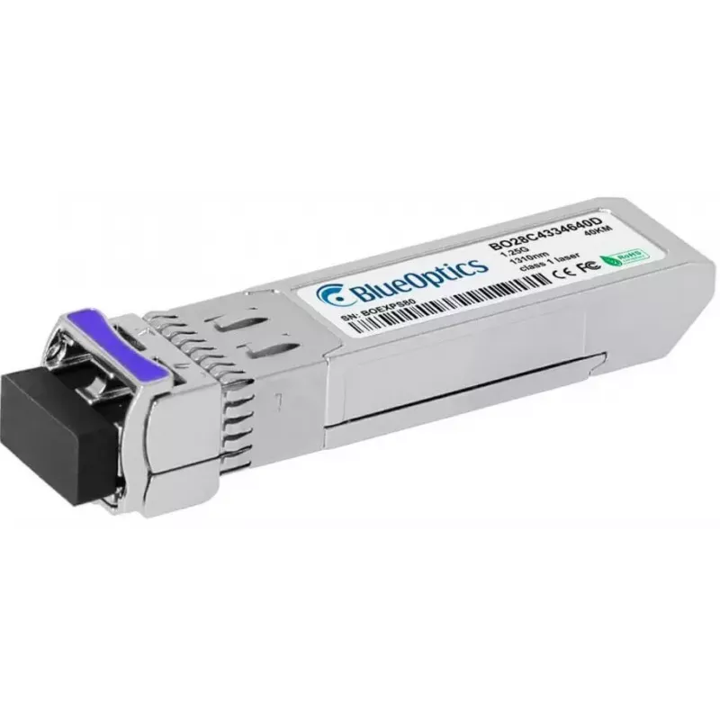 Šviesolaidinis SFP siųstuvas-imtuvas BlueOptics AT-SPBD40DUAL-14-BO, cSFP sąsaja, LC jungtis, aliuminis