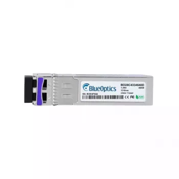Skaidulinės optikos SFP siųstuvas-imtuvas BlueOptics BO28C4334640D-BO, LC jungtis, aliuminis, 0,02 kg