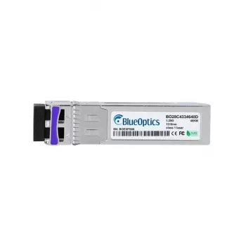 Šviesolaidinis cSFP siųstuvas-imtuvas BlueOptics GLC-2BX-D-40KM-BO 1250 Mbit/s, sidabrinis, MTBF 3 000 000 val.