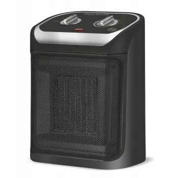 „Rowenta Mini Excel SO9261“ vidaus naudojimui skirtas juodos spalvos 1800 W ventiliatorinis elektrinis šildytuvas