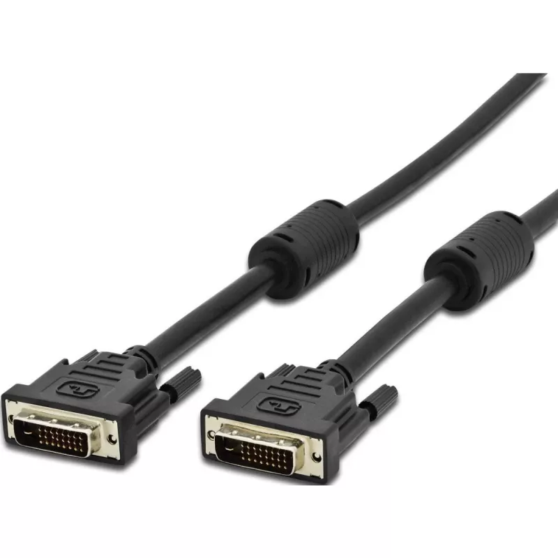 Techly Dual Link DVI skaitmeninis (DVI-D) su feritu 20 m ICOC DVI-8120F
