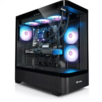 Stalinis žaidimų kompiuteris THERMALTAKE FTW V290a 5070 juodas/permatomas, Windows 11 Pro