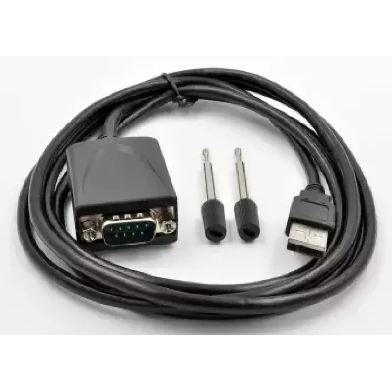 Nuoseklusis kabelis EXSYS EX-1311-2 USB Type-A DB-9 juodas 1.8 m