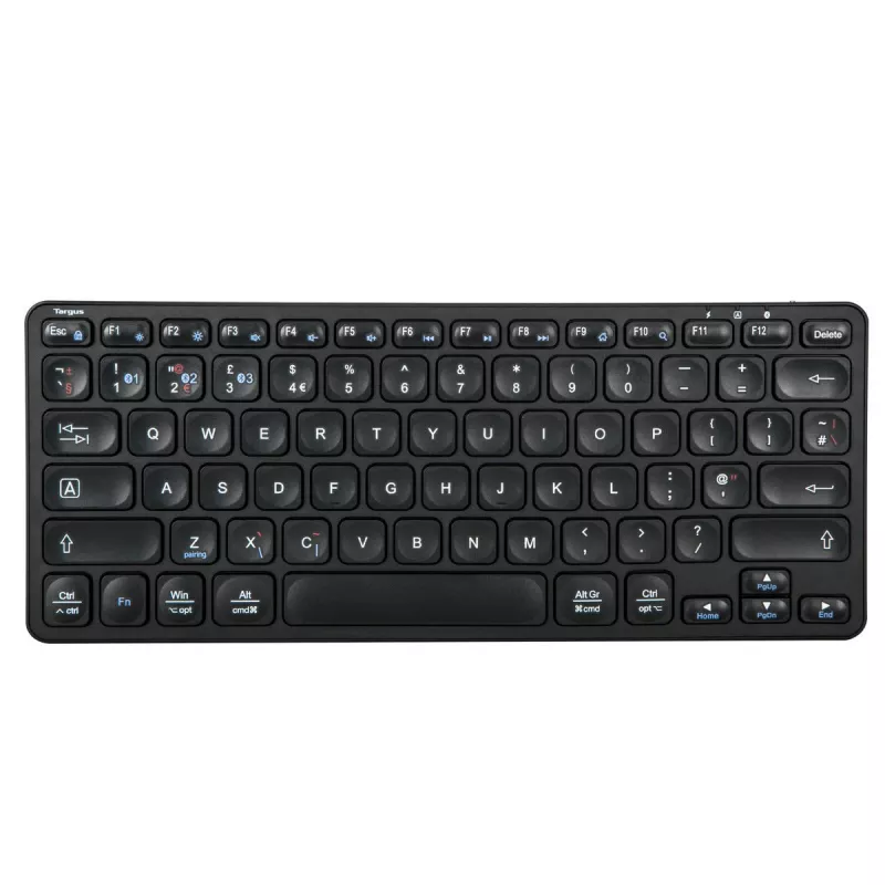 Targus AKB862UK klaviatūra Namams Bluetooth QWERTY UK English Juoda