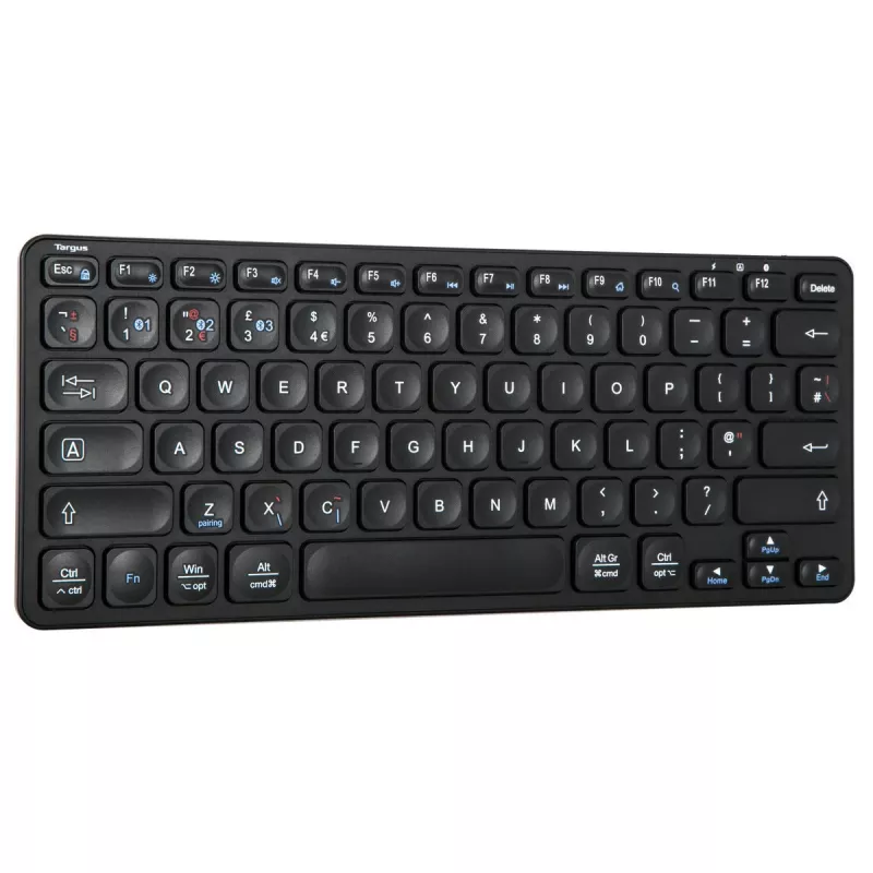 Targus AKB862UK klaviatūra Namams Bluetooth QWERTY UK English Juoda