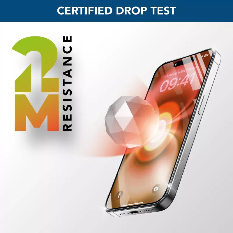 “Cellularline Fortified Xtreme Glass” – itin apsauginis grūdintas stiklas su sustiprintais kraštais, skirtas “iPhone 16”, lengvai uždedamas ir ypač atsparus