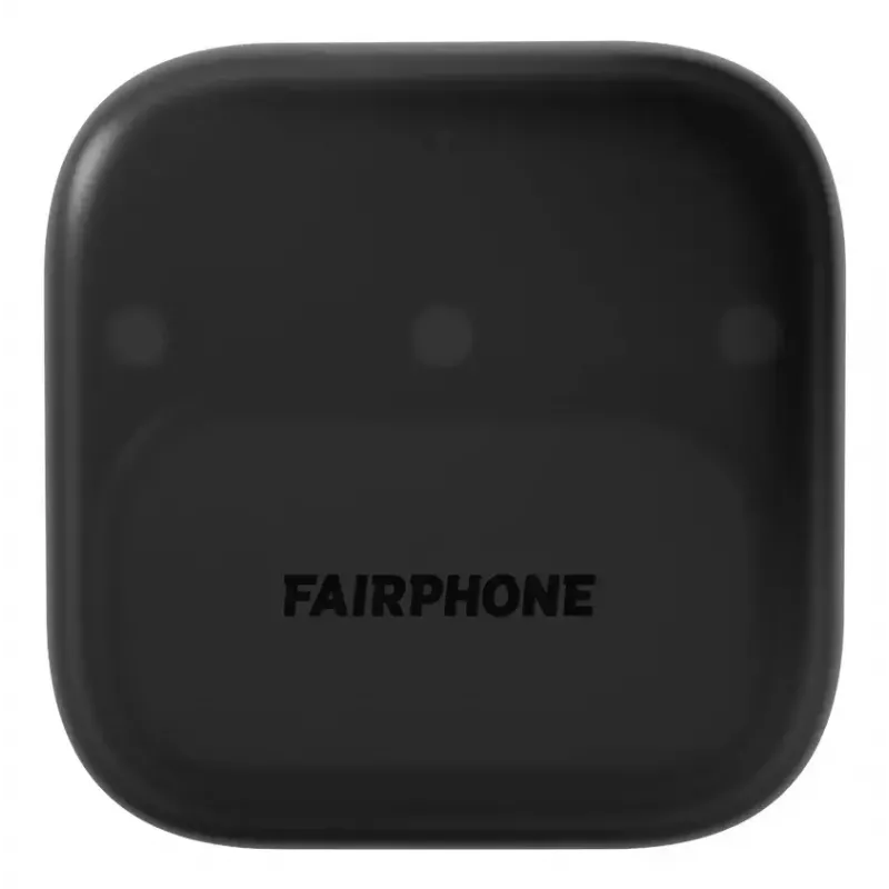 Ausinės Fairphone Fairbuds TWS įdedamos, juodos – Bluetooth, USB‑C, 20–20 000 Hz, 10 m veikimo nuotolis
