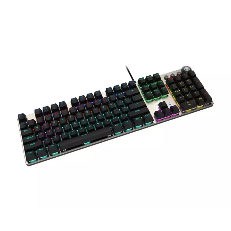 Žaidimų klaviatūra MSI FORGE GK310 RED DE Mechaninė USB QWERTY juoda