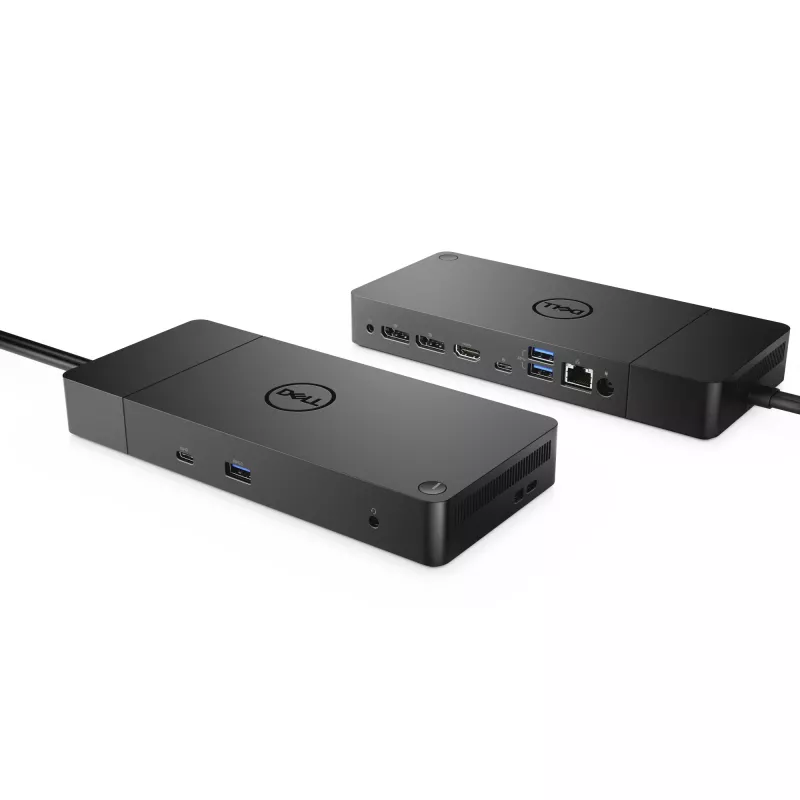 DELL WD19 laidinis USB 3.2 Gen 1 (3.1 Gen 1) Type-C juodas