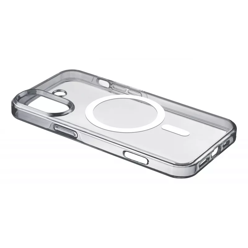 Cellularline Gloss Mag - iPhone 16 magnetinis dėklas įkrovimui ir prijungimui prie MagSafe įkroviklio