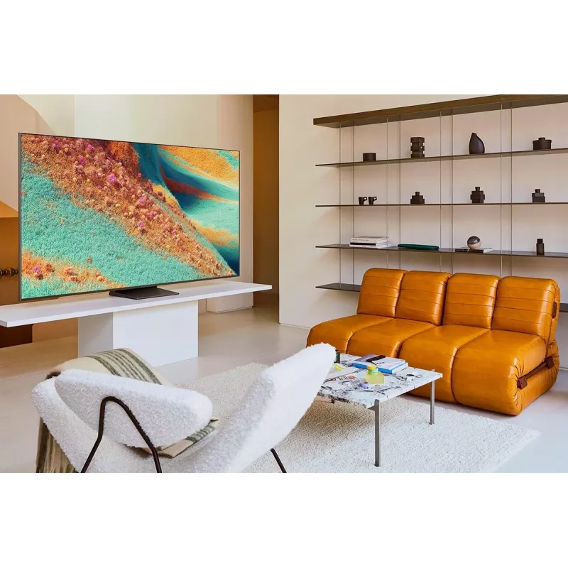 Samsung GQ55QN85FAU 139.7 cm (55 coliai) 4K Ultra HD Smart TV Wi-Fi Sidabrinis
