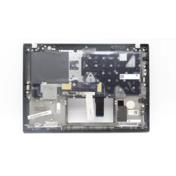Nešiojamojo kompiuterio atsarginė dalis – dangtelis ir apšviečiama klaviatūra, skirta Lenovo ThinkPad T14s Gen 4, juoda