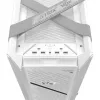 PC Case ASUS ROG Strix Helios II Midi Tower White — palaiko EATX/ATX/Micro‑ATX/Mini‑ITX, 3x140mm priekyje + 1x140mm gale, 2×3,5 colio + 4×2,5 colio lizdai, grūdintas stiklas