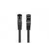 Tinklo komutacinis kabelis LANBERG PCF8-10CU-0050-BK Cat8.1 S/FTP (S-STP) RJ-45 į RJ-45 0,5 m juodas
