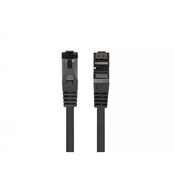 Tinklo komutacinis kabelis LANBERG PCF8-10CU-0050-BK Cat8.1 S/FTP (S-STP) RJ-45 į RJ-45 0,5 m juodas