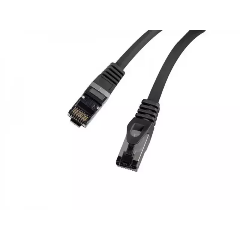 Tinklo komutacinis kabelis LANBERG PCF8-10CU-0050-BK Cat8.1 S/FTP (S-STP) RJ-45 į RJ-45 0,5 m juodas