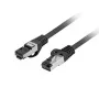Tinklo komutacinis kabelis LANBERG PCF8-10CU-0050-BK Cat8.1 S/FTP (S-STP) RJ-45 į RJ-45 0,5 m juodas