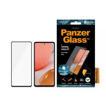 Apsauginė stiklo plėvelė PanzerGlass Samsung Galaxy A72 atspari įbrėžimams ir smūgiams