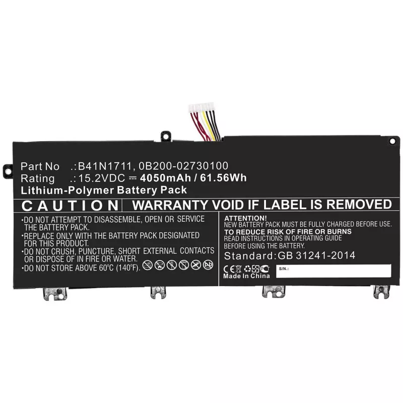 CoreParts MBXAS-BA0230 nešiojamojo kompiuterio atsarginė dalis Baterija