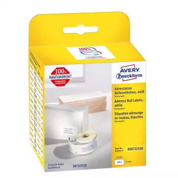 Lipnios etiketės Avery AS0722520