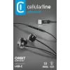 Cellularline ORBIT stereo kapsulinės ausinės su mikrofonu ir nuotoliniu valdymu