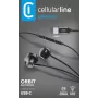 Cellularline ORBIT stereo kapsulinės ausinės su mikrofonu ir nuotoliniu valdymu