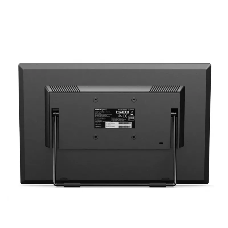 HANNspree HT165HPB 15,6 colio (39,6 cm) Full HD IPS LCD jutiklinis monitorius 1920×1080, 15 ms, VESA, garsiakalbiai, juodas