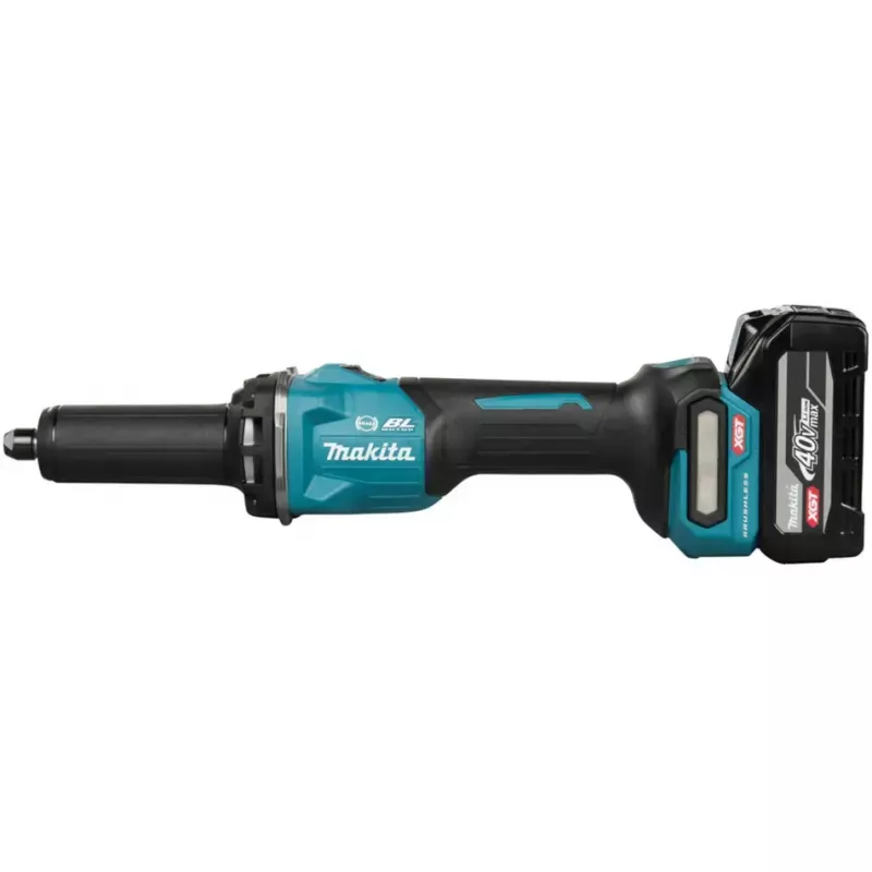 Belaidis tiesus šlifuoklis Makita GD001GZ XGT 40V (tik korpusas, juoda/mėlyna)