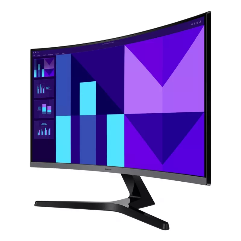 Samsung S27D392GAU LED ekranas 68,6 cm (27 colių) 1920 x 1080 pikselių Full HD LCD juodas